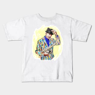 Ornette Coleman - An illustration by Paul Cemmick Kids T-Shirt